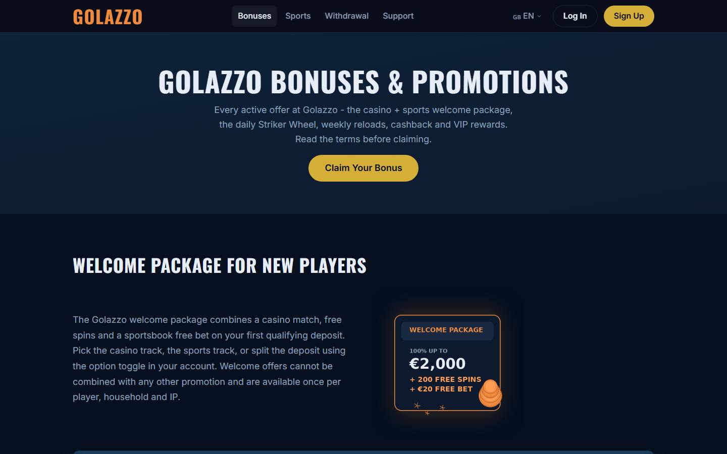 Golazzo Casino