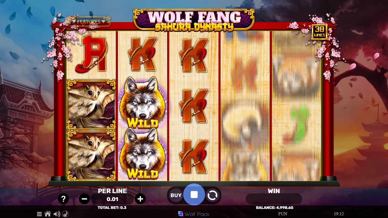 Wolf Fang Sakura Fortune