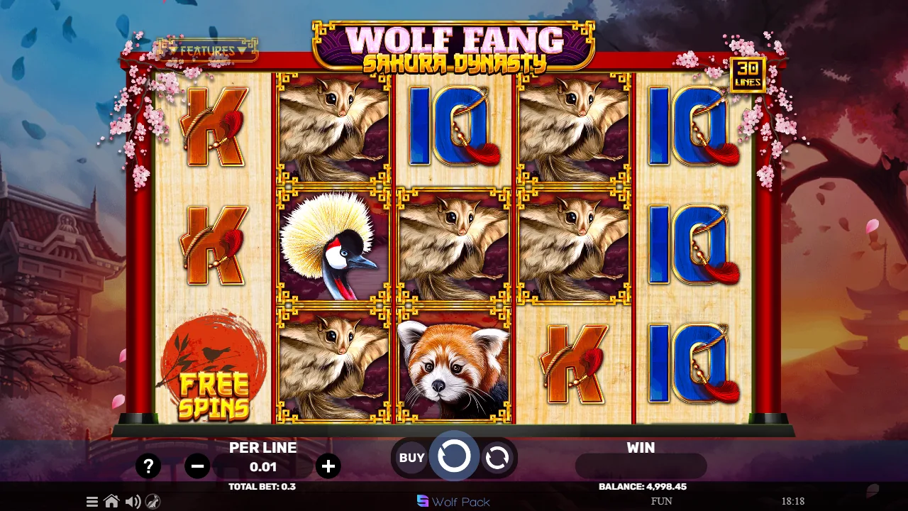 Wolf Fang Sakura Fortune