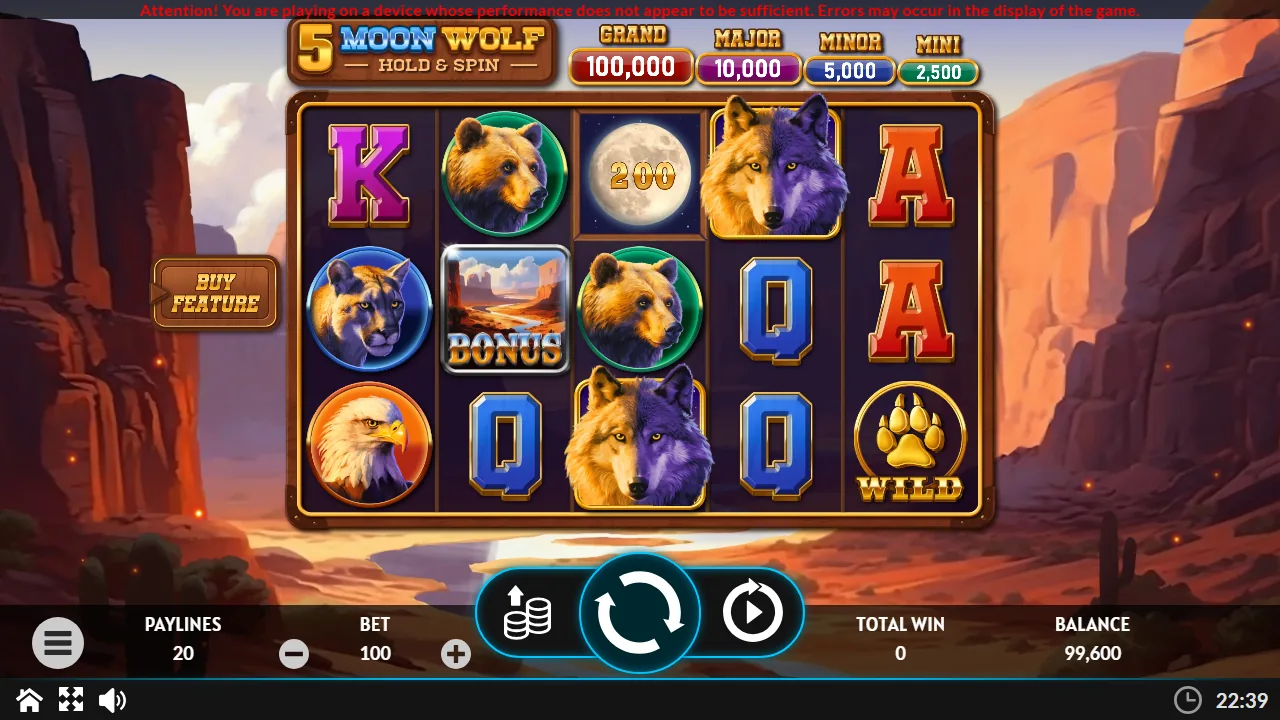 5 Moon Wolf