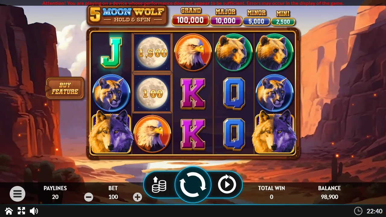 5 Moon Wolf