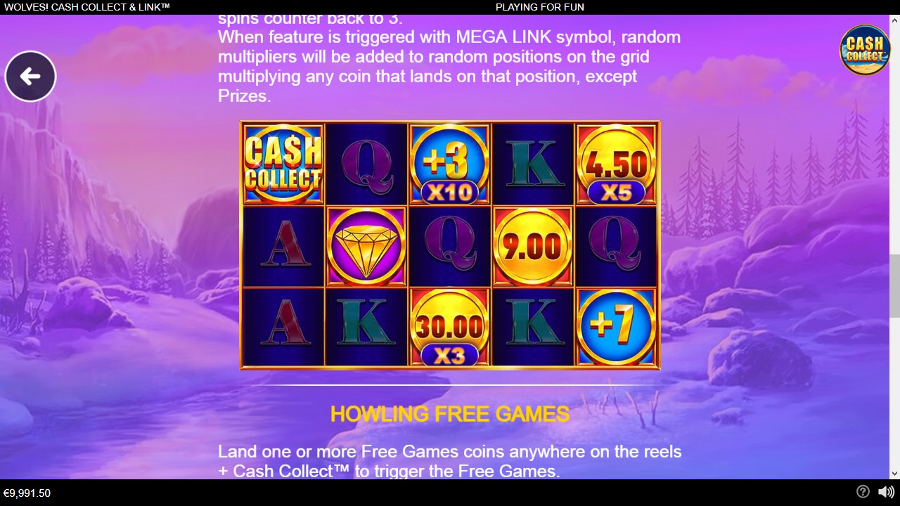 Wolves! Cash Collect & Link