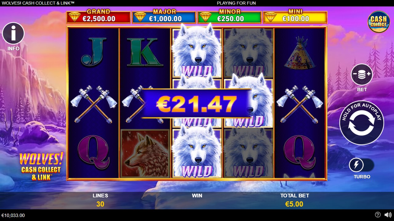 Wolves! Cash Collect & Link