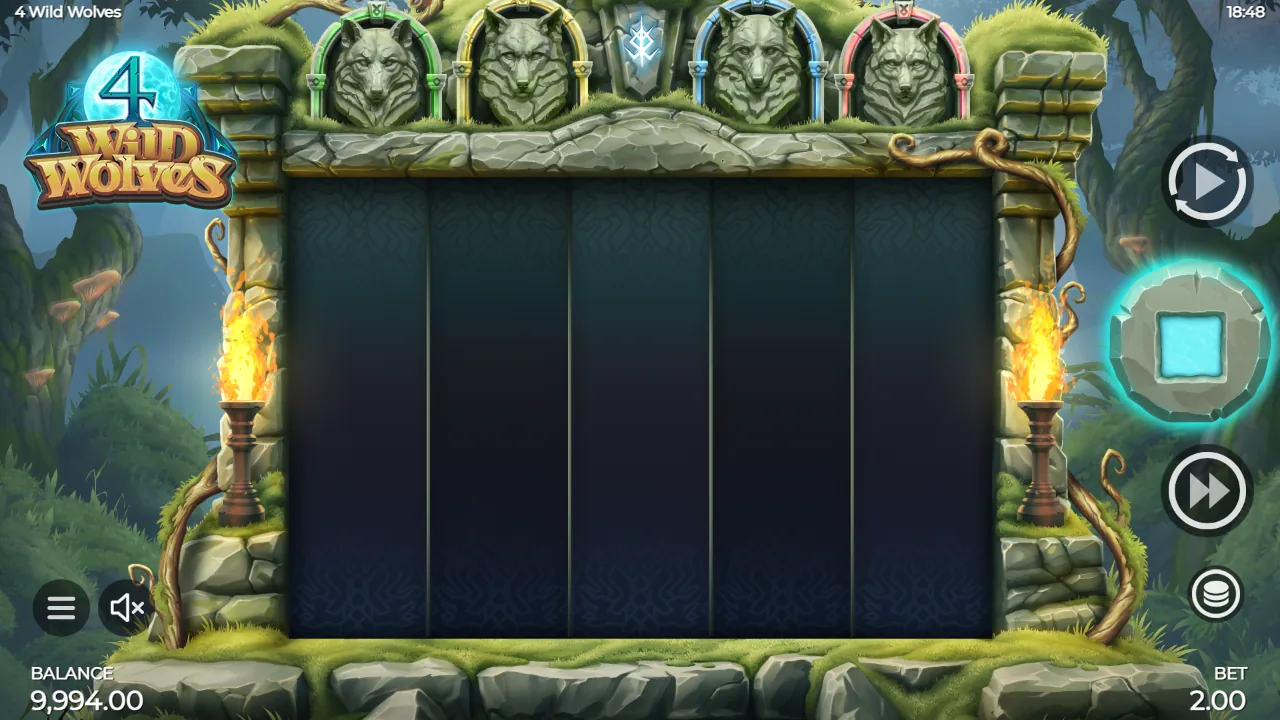 4 Wild Wolves
