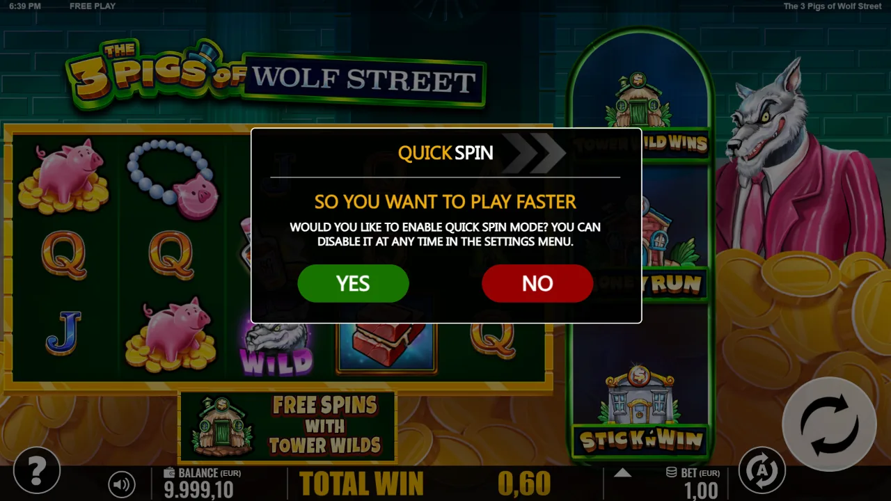 The 3 Pigs of Wolf Street
