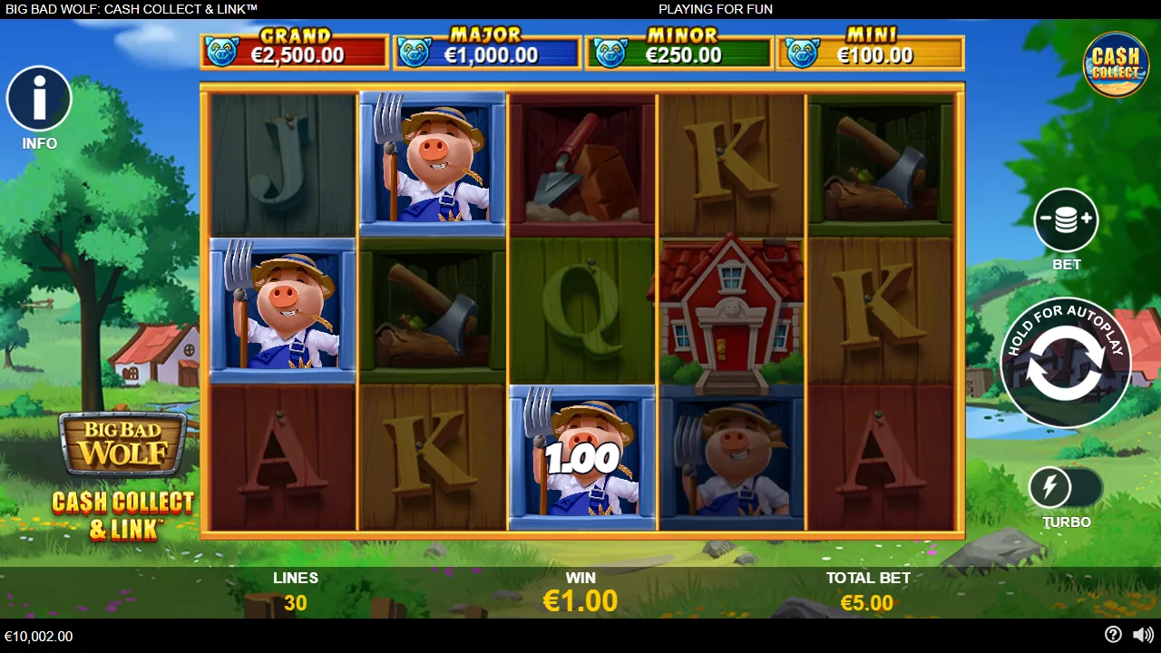 Big Bad Wolf Cash Collect & Link