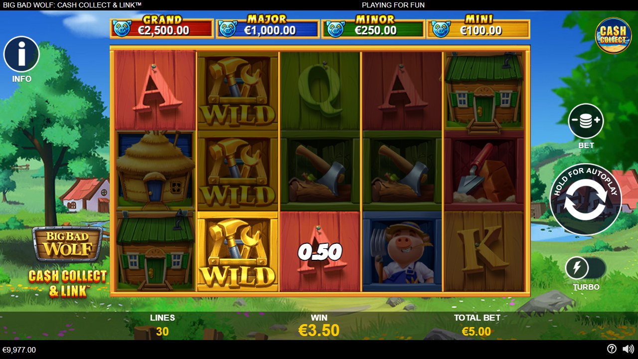 Big Bad Wolf Cash Collect & Link
